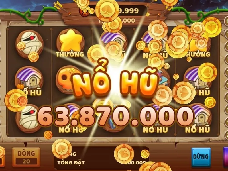 Trò chơi jackpot lũy tiến với số tiền thưởng khổng lồ