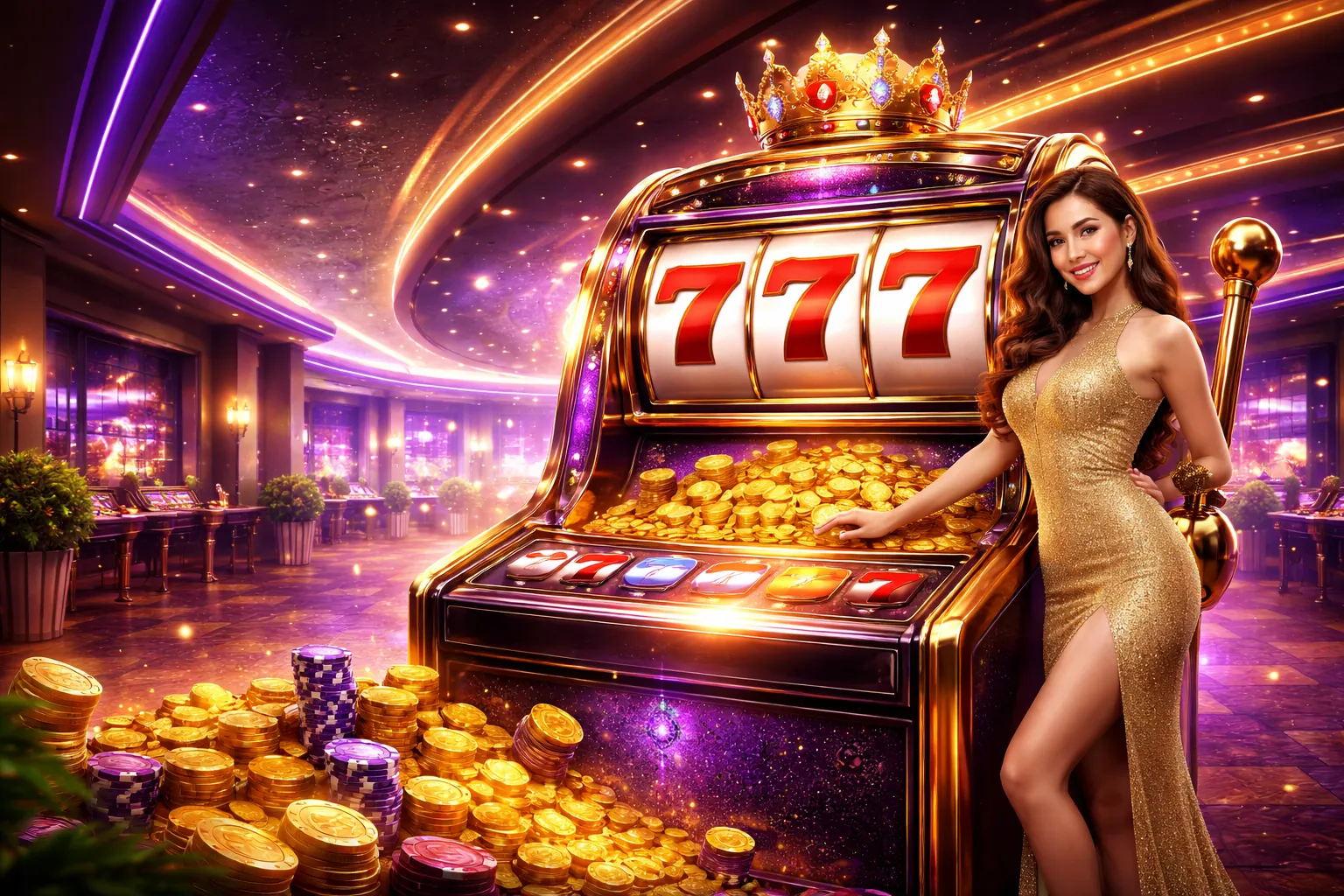 Hình ảnh máy đánh bạc hấp dẫn tại Oxbet